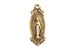 Nunn Design Antique Gold (plated) Dispeller Medallion 11x29mm
