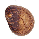 Tagua Nut Violet Nugget 40-45x32-36mm
