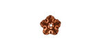TierraCast Antique Copper (plated) Oak Leaf Bead Cap 4x10mm