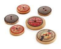 Clippings Wooden Buttons