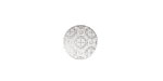 Lillypilly Silver Baroque Anodized Aluminum Disc 11mm, 22 gauge