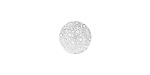 Lillypilly Silver Geometrics Anodized Aluminum Disc 11mm, 22 gauge