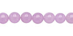 Lavender Candy Jade Round 8mm