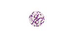 Lillypilly Purple Cherry Blossom Anodized Aluminum Disc 11mm, 24 gauge
