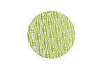 Lillypilly Lime Green Reeds Anodized Aluminum Disc 25mm, 24 gauge