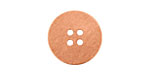 Copper Button Blank 19mm