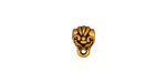 TierraCast Antique Gold (plated) Victorian Bail 7x10mm