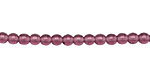 Czech Glass Amethyst Round 4mm