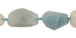 Amazonite Faceted Flat Slab 16-31x14-20mm