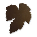 Vintaj Natural Brass Treasured Maple Altered Blank 40x48mm