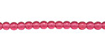 Czech Glass Fuchsia Round 4mm