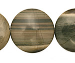 Silver Creek Jasper Puff Coin 30mm