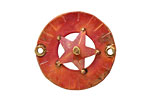 Patricia Healey Copper Star Ring Link 27mm