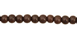 Ebony Wood Round 6-7mm
