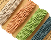 Dream Field Hemp Twine 20 lb, 29.8 ft x 4 colors
