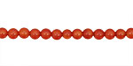 Carnelian Round 4mm