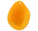 Tagua Nut Gold Potato Chip 30-37x37-47mm