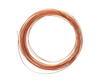 Soft Flex Non-Tarnish Copper Half Round Craft Wire 18 gauge, 7 yards