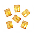 Sunshine Faceted Pillow (2 hole) 7x9mm