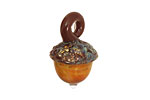 Grace Lampwork Copper River Acorn 17x28mm