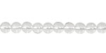 Rock Crystal Round 6mm