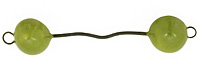 Jangles Ceramic Chartreuse Wavy Link 56-67x11-12mm