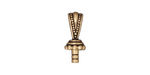 TierraCast Antique Gold (plated) Royal Bail Glue In 7x17mm