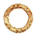 Brass Filigree Ring 40mm