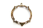 Vintaj Natural Brass Round Setting 25mm