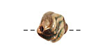 XAZ Raku Gold Luster Small Orb 13-14mm