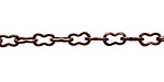 Vintaj Natural Brass Flat Ornate Chain