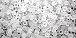 TOHO Transparent Frosted Crystal Round 8/0 Seed Bead
