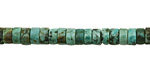 African Turquoise Heishi 7mm