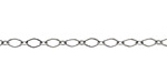 Silver (plated) Flat Diamond Chain