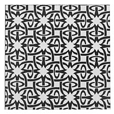 Lillypilly Black Starburst Anodized Aluminum Sheet 3"x3", 22 gauge