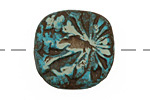 Humble Beads Polymer Clay Night Dandelion 28-29mm
