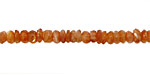 Sunstone Faceted Rondelle 4.5-5mm