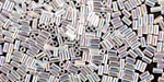 TOHO Transparent Rainbow Crystal Bugle #1 Seed Bead