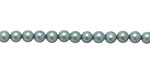 Slate Shell Pearl Round 4mm
