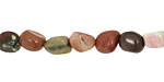 Imperial Jasper Tumbled Nugget 9-10x7-9mm