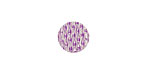 Lillypilly Purple Reeds Anodized Aluminum Disc 11mm, 24 gauge