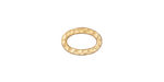 TierraCast Gold (plated) Small Hammertone Oval Ring 12x8mm