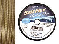 Soft Flex Bronze Metallic .014" (Fine) 21 Strand Wire 100ft.