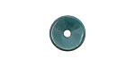 C-Koop Enameled Metal Peacock Blue Chip 3-4x12-13mm