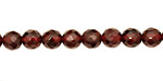 Garnet Faceted Round 6mm