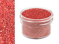 Red Damask Vintage Glass Glitter (Fine) 1 oz.