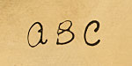 Pinafore Uppercase Letters Metal Stamp Set 4mm