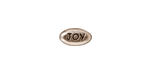 TierraCast Antique Rhodium (plated) Joy Word Bead 11x6mm