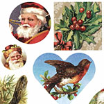 Nunn Design Winter Holiday Collage Sheet
