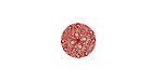 Lillypilly Red Geometrics Anodized Aluminum Disc 11mm, 24 gauge